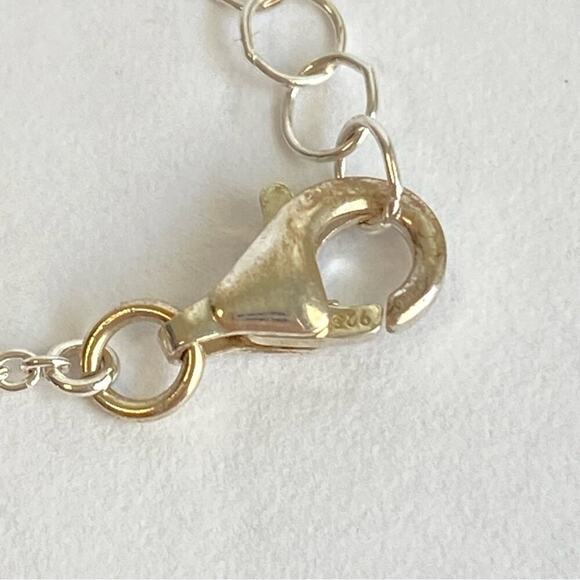 Sparrow Bird Necklace Sterling Silver Songbird Pendant Dainty Filigree Enamel - Picture 8 of 10